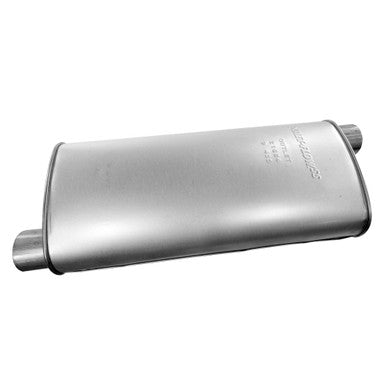 Walker Exhaust 21684 Quiet-Flow SS Direct Fit Exhaust Muffler 3" Inlet (ID) 3" Outlet (ID)