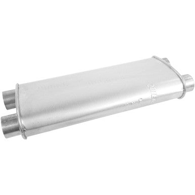 Walker Exhaust 21727 Direct Fit Exhaust Resonator 2" Inlet (ID) 2" Outlet (ID) 2" Outlet (OD)