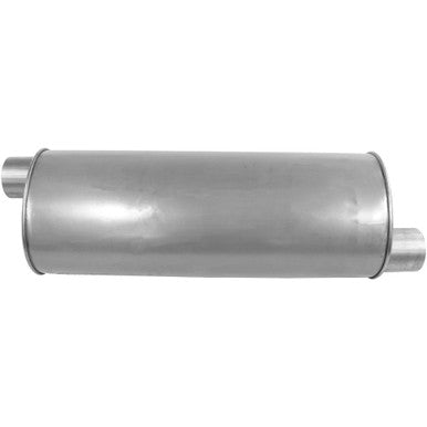 Walker Exhaust 21742 Quiet-Flow SS Direct Fit Exhaust Muffler 3" Inlet (ID) 3" Outlet (ID)