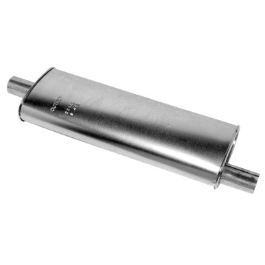 Walker Exhaust 22100 Quiet-Flow SS Direct Fit Exhaust Muffler 2.5" Inlet (ID) 2.5" Outlet (ID)
