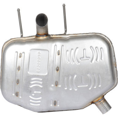Walker Exhaust 22126 Quiet-Flow Direct Fit Exhaust Muffler 2" Inlet (ID) 2.25" Outlet (OD)