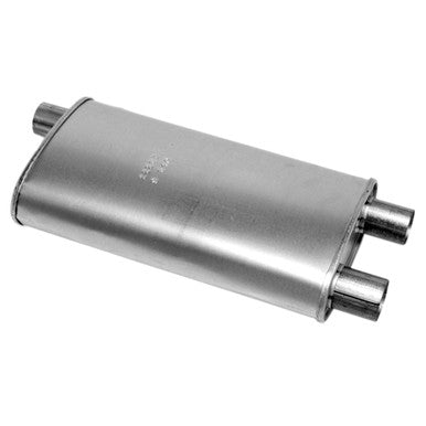 Walker Exhaust 22253 Quiet-Flow SS Direct Fit Exhaust Muffler 2.25" Inlet (ID) 2" Outlet (ID)