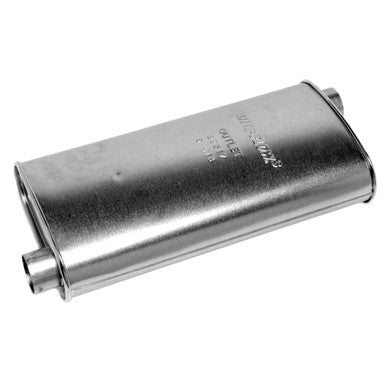 Walker Exhaust 22317 Quiet-Flow SS Direct Fit Exhaust Muffler 2.25" Inlet (ID) 2.25" Outlet (ID)