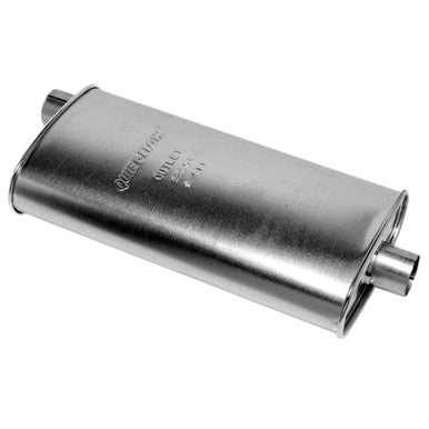 Walker Exhaust 22502 Quiet-Flow SS Direct Fit Exhaust Muffler 2.25" Inlet (ID) 2.25" Outlet (ID)