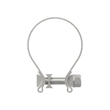 Walker Exhaust 36554 Exhaust Clamp 2" Stainless Narrow Band Clamp