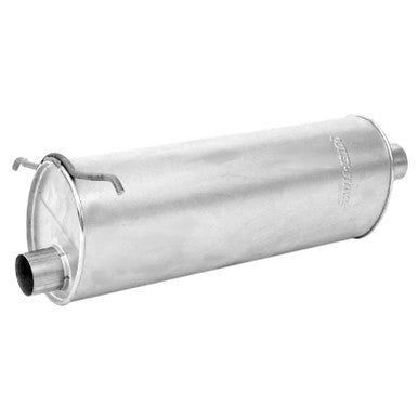 Walker Exhaust 40246 Quiet-Flow SS Direct Fit Exhaust Muffler Assembly 2.5" Inlet (ID) 2.5" Outlet (ID)