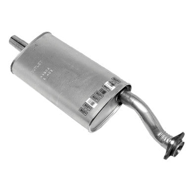 Walker Exhaust 43206 Quiet-Flow SS Direct Fit Exhaust Muffler Assembly 2.25" Inlet (OD) 2" Outlet (OD)