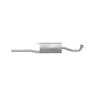 Walker Exhaust 47815 Quiet-Flow SS Direct Fit Exhaust Muffler Assembly 2.125" Inlet (ID) 2.25" Outlet (OD)