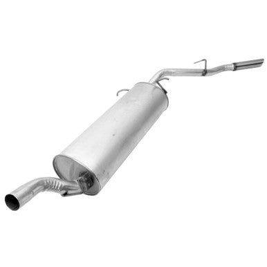 Walker Exhaust 47824 Quiet-Flow SS Direct Fit Exhaust Muffler Assembly 2.25" Inlet (ID) 2.5" Outlet (OD)