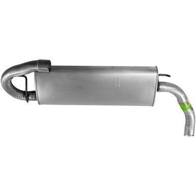 Walker Exhaust 50060 Quiet-Flow SS Direct Fit Exhaust Muffler Assembly 2.5" Inlet (ID) 2.5" Outlet (OD)