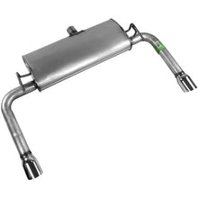 Load image into Gallery viewer, Walker Exhaust 50085 Quiet-Flow SS Direct Fit Exhaust Muffler Assembly 2.25" Inlet (ID) 3.5" Outlet (OD)