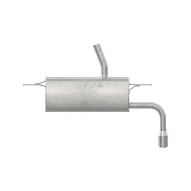 Walker Exhaust 50086 Quiet-Flow SS Direct Fit Exhaust Muffler Assembly 2.25" Inlet (ID) 3" Outlet (OD)
