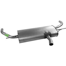 Load image into Gallery viewer, Walker Exhaust 50092 Quiet-Flow SS Direct Fit Exhaust Muffler Assembly 2.25" Inlet (ID) 2" Outlet (OD)