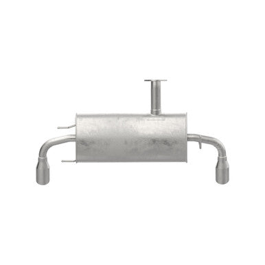 Walker Exhaust 50487 Quiet-Flow SS Direct Fit Exhaust Muffler Assembly 3" Outlet (OD)