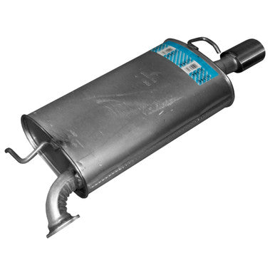 Walker Exhaust 53344 Quiet-Flow SS Direct Fit Exhaust Muffler Assembly 2.25" Inlet (OD) 3.625" Outlet (OD)