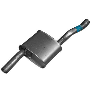 Walker Exhaust 53372 Quiet-Flow SS Direct Fit Exhaust Muffler Assembly 2" Inlet (ID) 2" Outlet (OD)