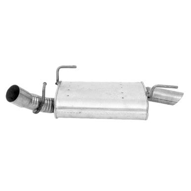 Walker Exhaust 53630 Quiet-Flow SS Direct Fit Exhaust Muffler Assembly 2.5" Inlet (ID) 2.5" Outlet (OD)
