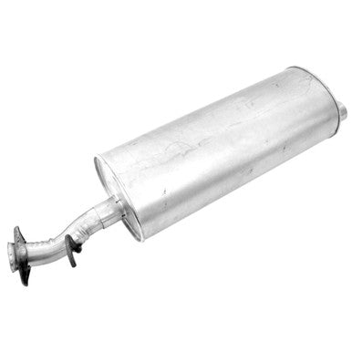 Walker Exhaust 53707 Quiet-Flow SS Direct Fit Exhaust Muffler Assembly 3.285" Inlet (ID) 2.5" Outlet (OD)