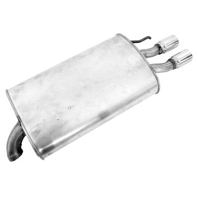 Walker Exhaust 53711 Quiet-Flow SS Direct Fit Exhaust Muffler Assembly 2" Inlet (ID) 2.5" Outlet (OD)