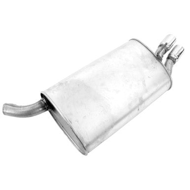 Walker Exhaust 53712 Quiet-Flow SS Direct Fit Exhaust Muffler Assembly 2" Inlet (ID) 2.5" Outlet (OD)