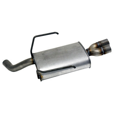 Walker Exhaust 53831 Quiet-Flow SS Direct Fit Exhaust Muffler Assembly 2" Inlet (ID) 2.25" Outlet (OD)