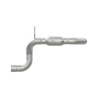 Walker Exhaust 53937 Direct Fit Exhaust Resonator and Pipe Assembly 2.5" Inlet (ID) 2.5" Outlet (OD)