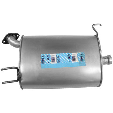 Walker Exhaust 53983 Quiet-Flow SS Direct Fit Exhaust Muffler Assembly 2.25" Outlet (OD)
