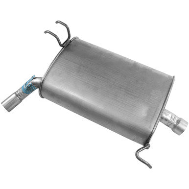 Walker Exhaust 53984 Quiet-Flow SS Direct Fit Exhaust Muffler Assembly 1.75" Inlet (ID) 2.25" Outlet (OD)