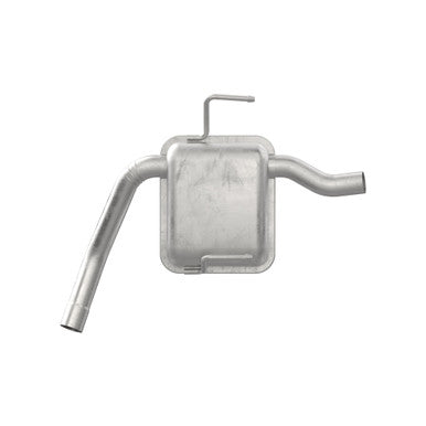 Walker Exhaust 53990 Direct Fit Exhaust Resonator and Pipe Assembly 2" Inlet (ID) 2.5" Outlet (OD)