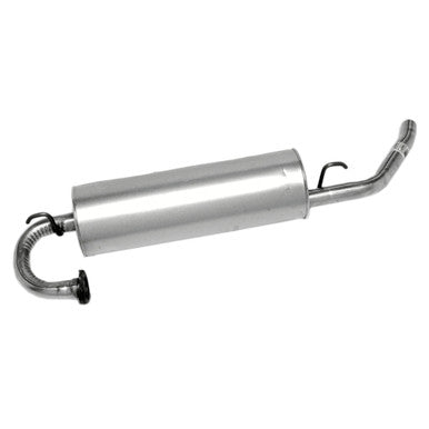 Walker Exhaust 54088 Quiet-Flow SS Direct Fit Exhaust Muffler Assembly 1.87" Inlet (OD) 1.825" Outlet (OD)