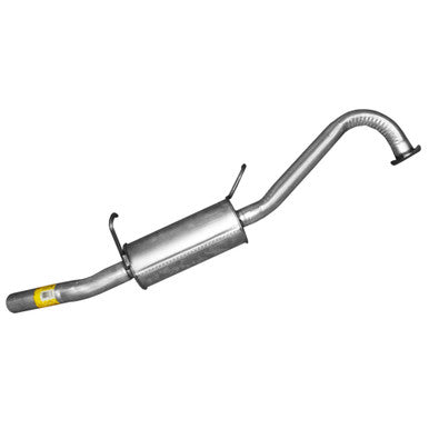 Walker Exhaust 54378 Quiet-Flow SS Direct Fit Exhaust Muffler Assembly 2.1" Inlet (OD) 2.25" Outlet (OD)