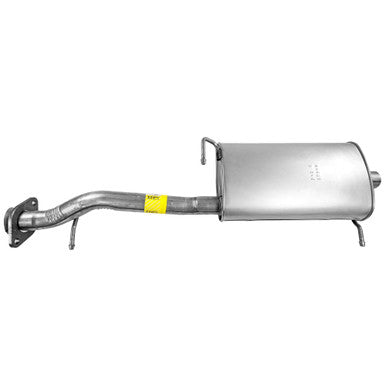 Walker Exhaust 54823 Quiet-Flow SS Direct Fit Exhaust Muffler Assembly 3.25" Inlet (ID) 2.5" Outlet (OD)