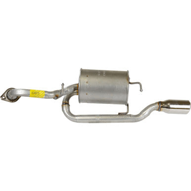 Walker Exhaust 54843 Quiet-Flow SS Direct Fit Exhaust Muffler Assembly 3" Outlet (OD)
