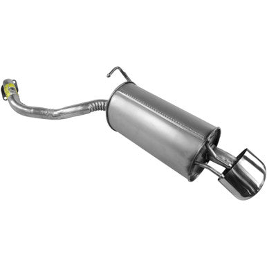 Walker Exhaust 54871 Quiet-Flow SS Direct Fit Exhaust Muffler Assembly 1.75" Inlet (OD) 5.875" Outlet (OD)