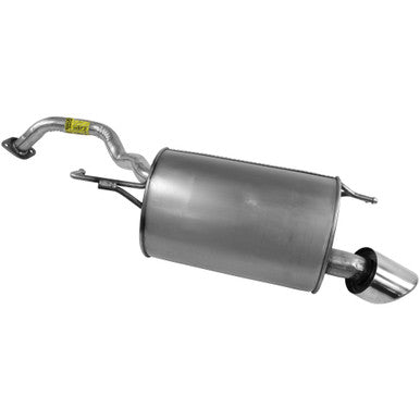 Walker Exhaust 54873 Quiet-Flow SS Direct Fit Exhaust Muffler Assembly 1.75" Inlet (OD) 5.875" Outlet (OD)