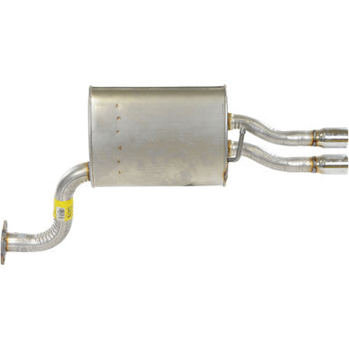Walker Exhaust 54975 Quiet-Flow SS Direct Fit Exhaust Muffler Assembly 2.25" Inlet (OD) 2.25" Outlet (OD)