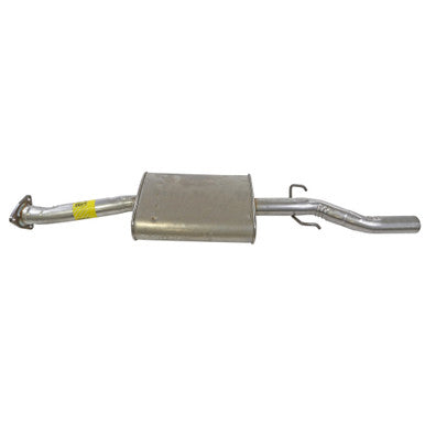 Walker Exhaust 54990 Quiet-Flow SS Direct Fit Exhaust Muffler Assembly 2.415" Inlet (OD) 2.25" Outlet (OD)