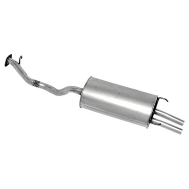 Walker Exhaust 55023 Quiet-Flow SS Direct Fit Exhaust Muffler Assembly 1.9" Inlet (OD) 1.5" Outlet (OD)