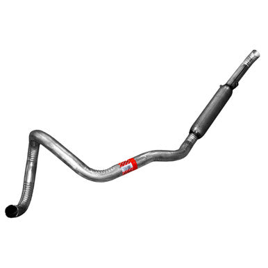 Walker Exhaust 55215 Direct Fit Exhaust Resonator and Pipe Assembly 2" Inlet (ID) 2" Outlet (OD)