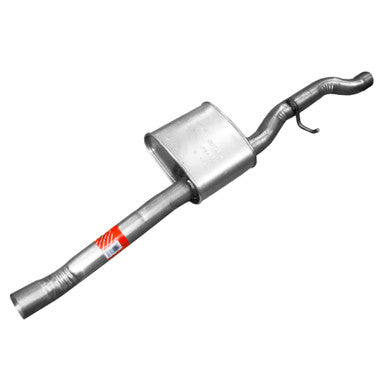 Walker Exhaust 55430 Direct Fit Exhaust Resonator and Pipe Assembly 2.5" Inlet (ID) 2.5" Outlet (OD)