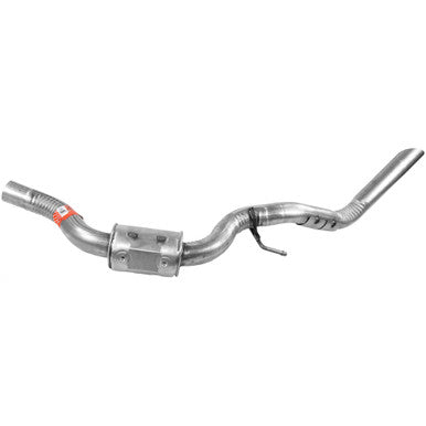 Walker Exhaust 55704 Direct Fit Exhaust Resonator and Pipe Assembly 3" Inlet (OD) 3" Outlet (OD)