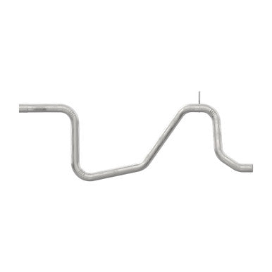 Walker Exhaust 55741 Exhaust Pipe - 2.25" Inlet (OD) 2.25" Outlet (OD)