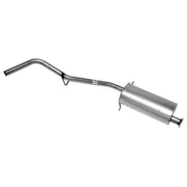 Walker Exhaust 56018 Quiet-Flow SS Direct Fit Exhaust Muffler Assembly 2.12" Inlet (OD) 2" Outlet (OD)