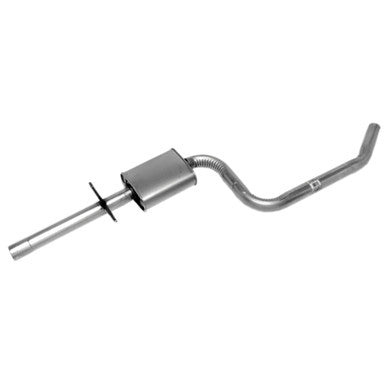 Walker Exhaust 56028 Direct Fit Exhaust Resonator and Pipe Assembly 2.25" Inlet (ID) 2.25" Outlet (OD)