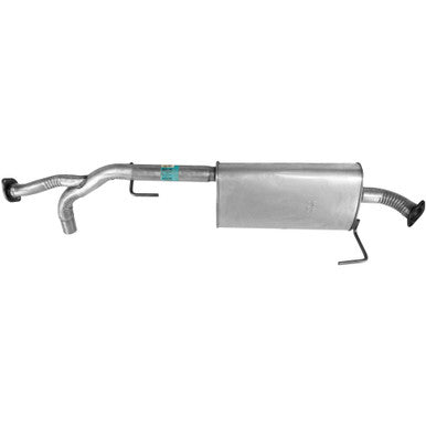Walker Exhaust 56189 Quiet-Flow SS Direct Fit Exhaust Muffler Assembly 2.25" Inlet (OD) 2.5" Outlet (OD)