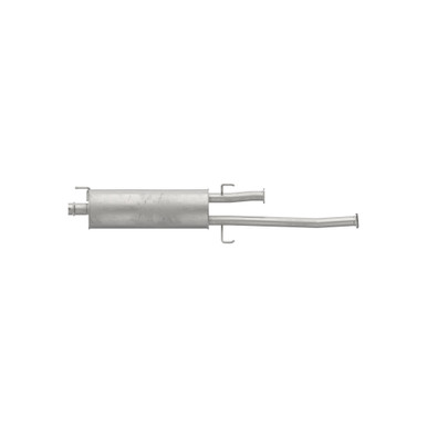 Walker Exhaust 56251 Quiet-Flow SS Direct Fit Exhaust Muffler Assembly 2.625" Outlet (ID) 2.75" Outlet (OD)
