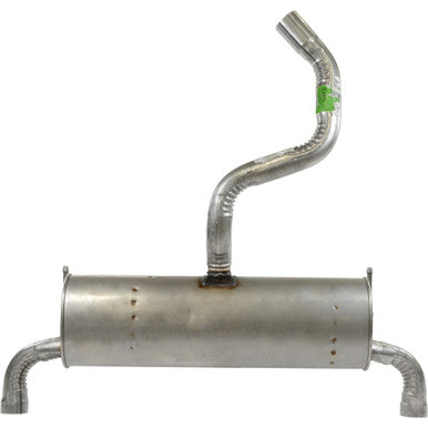 Walker Exhaust 70012 Quiet-Flow SS Direct Fit Exhaust Muffler Assembly 2.5" Inlet (ID) 2.75" Outlet (OD)