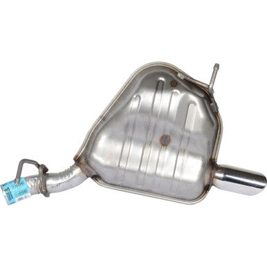 Walker Exhaust 73006 Quiet-Flow SS Direct Fit Exhaust Muffler Assembly 2.5" Inlet (ID) 3" Outlet (OD)