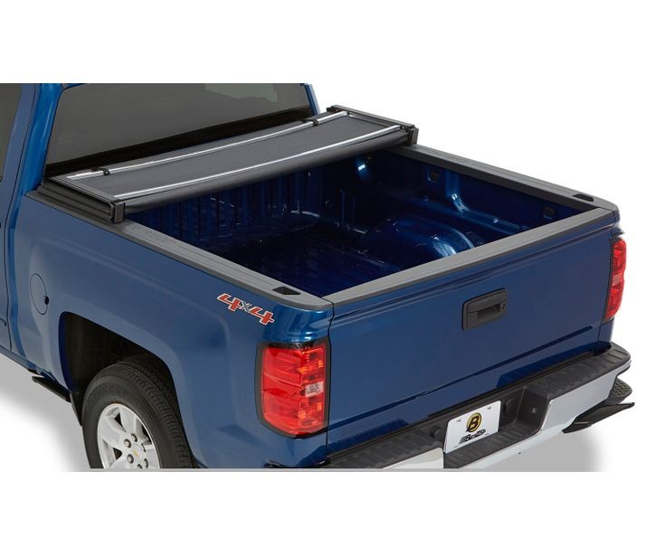 Bestop 16175-01 EZ-Fold(TM) Soft Tri-Fold Tonneau Cover for Select Nissan TITAN