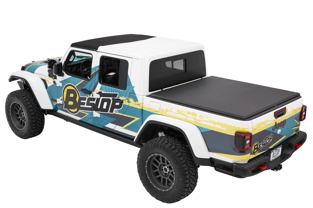 Bestop 19280-35 EZ-Roll(TM) Soft Tonneau Cover for Select Jeep Gladiator